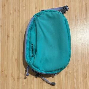 RuffWear Aqua and Gray Dog Treat Bag